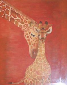 Voir le détail de cette oeuvre: Girafes